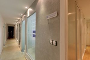 Sala de esterilización y radiodiagnóstico